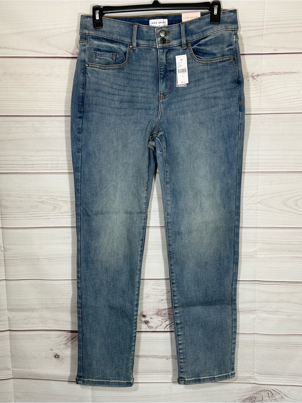 NWT Lane Bryant High-Rise Tighter Tummy Straight Leg Jeans Size 14